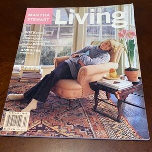 Martha Stewart living magazine February 1998 issue